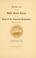 Cover of: Manual of the Rhode Island society of the Sons of the American revolution, 1900-1910, inclusive