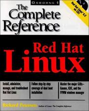 Cover of: Red Hat Linux by Richard Petersen, Richard Petersen, Richard Peterson