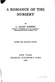 Cover of: A romance of the nursery by L. Allen Harker