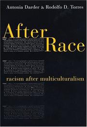 Cover of: After Race by Antonia Darder, Rodolfo Torres