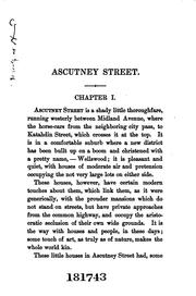 Cover of: Ascutney street. by Adeline Dutton Train Whitney
