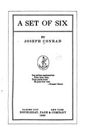 Cover of: A set of six by Joseph Conrad