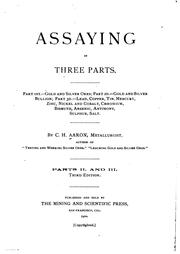 Cover of: Assaying. by Charles Howard Aaron