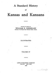 Cover of: standard history of Kansas and Kansans