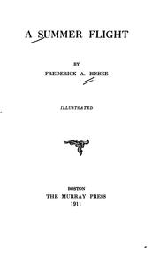 A summer flight by Frederick A. Bisbee