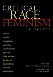 Cover of: Critical Race Feminism: A Reader (Critical America Series)