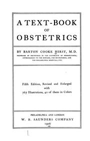 A text-book of obstetrics by Hirst, Barton Cooke
