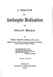 Cover of: treatise on antiseptic medication