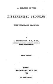 Cover of: treatise on the differential calculus: with numerous examples.