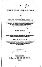 Cover of: A treatise on optics. by Sir David Brewster