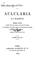 Cover of: Aulularia