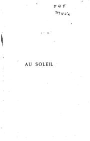 Cover of: Au soleil. by Guy de Maupassant