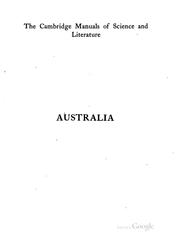 Cover of: Australia