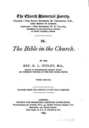 Cover of: Authority in matters of faith. by By the Rev. A. Robertson, D. D.; Rev. R. L. Ottley, M. A.; Rev. R. B. Rackham, M. A.; Rev. W. E. Collins, M. A.