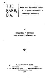 Cover of: The Babe, B.A. by E. F. Benson
