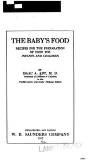 Cover of: The Baby's Food
