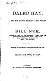 Cover of: Baled hay: a drier book than Walt Whitman's "Leaves o' grass"