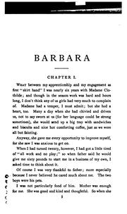 Cover of: Barbara, a lady's maid and peeress
