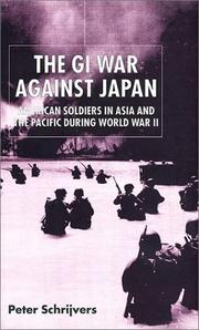 Cover of: The GI War Against Japan | Peter Schrijvers