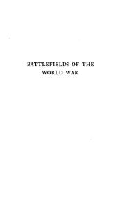 Cover of: Battlefields of the World War, western and southern fronts by Johnson, Douglas Wilson