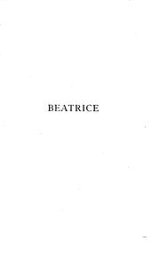 Cover of: Beatrice nella vita e nella poesia del secolo XIII by Isidoro del Lungo