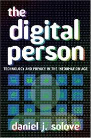 The Digital Person by Daniel J. Solove