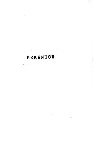 Berenice by Edward Phillips Oppenheim