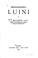 Cover of: Bernardino Luini