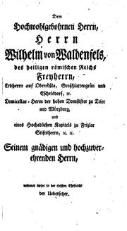 Cover of: Betrachtungen über den ursprung des handels und der macht der Holländer...Nach der neuen veränderten, vermehrten und verbesserten holländischen ausg. ...