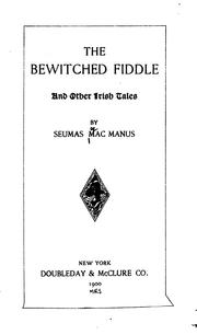 Cover of: The bewitched fiddle: and other Irish tales