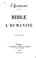 Cover of: Bible de l'humanité.