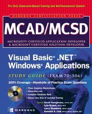 Cover of: MCAD/MCSD Visual Basic(r) .NET(tm) Windows(r) Applications Study Guide (Exam 70-306) by David Panagrosso, Kenneth Lind, Larry Chambers, Lyle A. Bryant