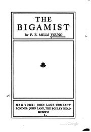 Cover of: The bigamist