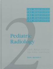 Cover of: Pediatric Radiology: the Requisites