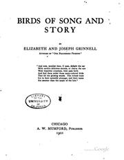 Birds of song and story by Elizabeth Grinnell