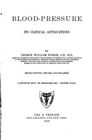 Cover of: Blood-pressure by George William Norris, George William Norris