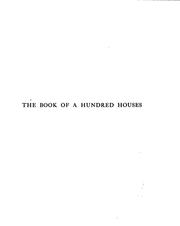 The book of a hundred houses