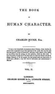 Cover of: The book of human character by Charles Bucke