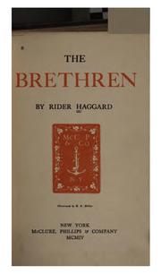 Cover of: The brethren by H. Rider Haggard