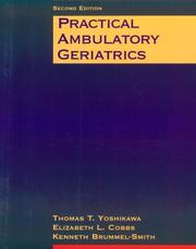 Cover of: Practical ambulatory geriatrics
