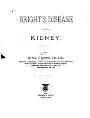Cover of: Bright's disease of the kidney