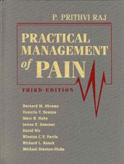 Cover of: Practical Management of Pain