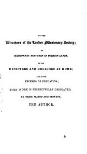 Cover of: British India in its relation to the decline of Hindooism, and the progress of Christianity by William Campbell