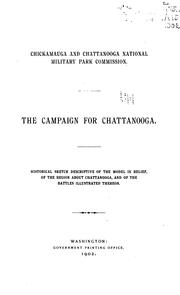 Cover of: campaign for Chattanooga.