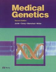 Cover of: Medical genetics