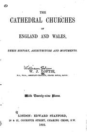 Cover of: Cathedral churches of England and Wales