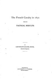 Cover of: Cavalry studies from two great wars.