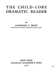 Cover of: child-lore dramatic reader