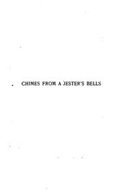 Cover of: Chimes from a jester's bells by Robert J[ones] Burdette