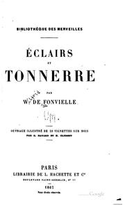Cover of: Ėclairs et tonnerre by W de Fonvielle
